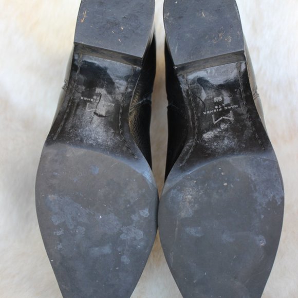 TFK SHOP EXCLUSIVE ~ Marc Fisher "Yale" Ankle Bootie in Black - Size 9 - Picture 8 of 9